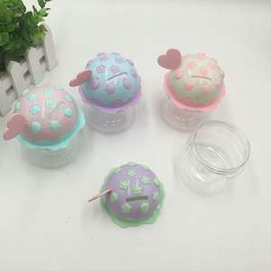 Bouteille en PET de 260 ml, colorée, de forme amusante, de qualité alimentaire, pour bonbons, haricots, biscuits, forme mignonne, distributeur de pièces, pot à poissons rouges pour enfants - Product Image 2