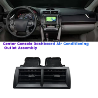 Kit d'intérieur ABS de style professionnel de luxe pour Toyota Camry 2012-2015, aérateur central de haute qualité, accessoire automobile