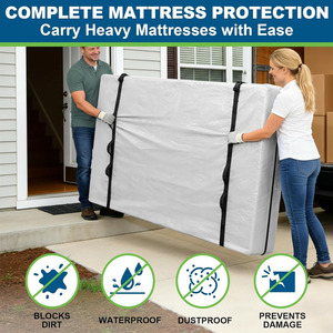 Coprimaterasso Resistente da 5 Mil, Spesso e Antistrappo, Impermeabile, Riutilizzabile, per Traslochi e Stoccaggio - Product Image 3