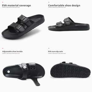 Sandalias Birkenstock Abiertas de Alta Calidad con Soporte de Arco de EVA, Transpirables, Planas, de PU, para Verano y Exteriores, para Hombre y Mujer - Product Image 5