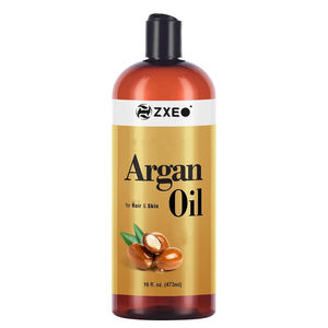 Aceite de Argán Natural de Marruecos Natural Riches, 16 oz, para Cabello Dañado y Áspero, Aceite de Argán Puro de Marruecos Prensado en Frío para Cabello, Rostro y Cuerpo - Product Image 1