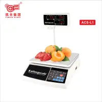 Factory出口Electronic計量スケール30キロACS-L1 Digital Pricing Computer Scale With Pole