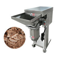 Grand broyeur d'ail de fruits et légumes rectifieuse équipement de hachage de chili machine à sauce tomate épaisseur réglable