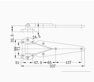 Nuevo Mecanismo de Bloqueo Resistente a la Intemperie YINGJIA para Carrocería de Camión Refrigerado (Fundición de <span class=keywords><strong>Teon</strong></span>) - Product Image 2