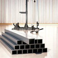 Rack multifonctionnel pour squats et presse à banc, Power Cage, support pour barres, équipement de fitness tout-en-un pour la maison avec fonction Lat Pulldown