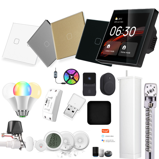 KLASS 2024 Home Smart Collection Top Selling Indoor Smart Appliances Smart Life App Control 10A Max. Smart Home Set Design