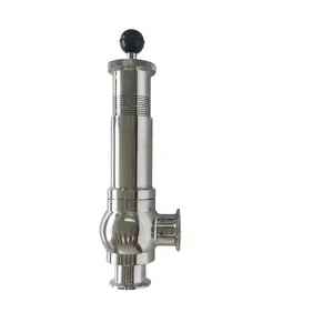 Aohoy sanitary stainless steel 304 316 food grade pressure reduce safety relief valve