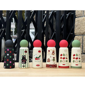 Nuovo 304 creativo in acciaio inox 350ml Thermos portatile sport all'aria aperta tazza d'acqua per gli studenti <span class=keywords><strong>bambini</strong></span> - Product Image 5