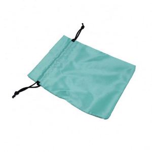 Sac à cordon en polyester miniature de bonne qualité avec logo personnalisé imprimé - Product Image 3