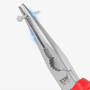 YTH 8-Zoll Langschnabel-Kombizange für Elektriker Hochleistungs-CRV-Stahl Drahtschneidezange - Product Image 3