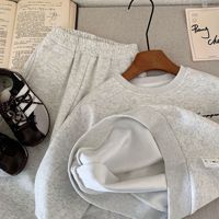 Nouvel Ensemble Deux Pièces Tendance Automne 2025 pour Garçons, Survêtement Décontracté avec Broderie Lettres pour Enfants et Bébés Garçons, Hiver Printemps Élégant