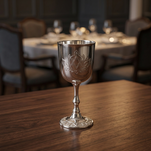 Silver Plated Brass <b>Goblet</b> - Product Image 2