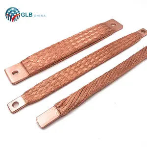 Bridge Grounding Hot Selling Factory Price Copper Braided Connector With Ferrules
