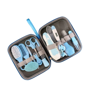 Ensemble de soins pour nouveau-nés mignon de 20 pièces/lot, comprenant un peigne multifonctionnel, un inhalateur nasal et des coupe-ongles en EVA - Product Image 1