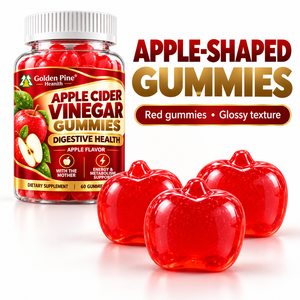 Gummies au vinaigre de cidre de pomme (ACV) pour la gestion du poids, le soutien digestif et un ventre plat – Complément alimentaire quotidien à croquer - Product Image 3
