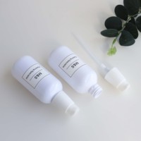 Flacon de lotion en plastique de haute qualité de 100 ml pour l'emballage de produits cosmétiques et de soins de la peau