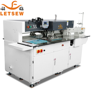 Machine à coudre laser automatique LETSEW LF-J9 pour poches de bagages, avec fermeture éclair étendue de 350 mm, brevetée, vente directe usine - Product Image 2