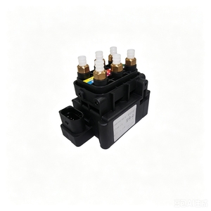 Válvula de distribución de solenoide de suspensión neumática 4H0616013A compatible con Audi A8 D4 A6 C7 Bentley Mulsanne - Product Image 1