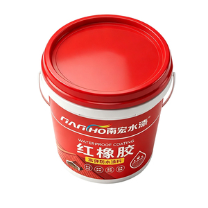 Revestimiento impermeabilizante de caucho rojo penetrante, listo para usar, sin necesidad de mezclar, revestimiento impermeabilizante de caucho para techos, múltiples opciones de color, OEM - Product Image 2
