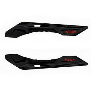Manillar Trasero de Lujo <span class=keywords><strong>VESR</strong></span> Yadea X5 de Aleación de Aluminio Negro para Motocicleta Doble Propósito, Instalación Directa, Modificación/Actualización - Product Image 1