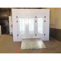 Cabine de pulvérisation de peinture avec brûleur Diesel, accessoire automatique de haute qualité WLD9000AU