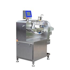 Machine à fileter le bœuf à bande transporteuse en acier inoxydable, petite trancheuse horizontale pour steak, <span class=keywords><strong>bacon</strong></span>, viande, épaisseur réglable, alliage - Product Image 3