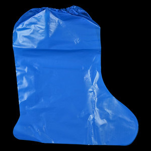 Surchaussures jetables en PE imperméables anti-poussière à bord élastique pour le jardinage domestique, le ménage et le nettoyage immo - Product Image 2