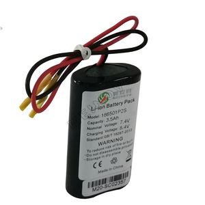 맞춤형 <span class=keywords><strong>2S</strong></span> 18650 <span class=keywords><strong>7.4V</strong></span> 3500mAh 리튬이온 NiMH 배터리 팩 800회 사이클 - Product Image 2