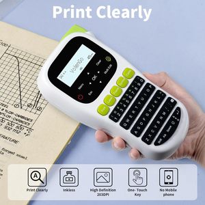 H1100 Xách Tay Cầm Tay Máy Sản Xuất Nhãn Không Thấm Nước 12Mm Nhiều Lớp Băng Đa-Phông Chữ Không Có Chữ Máy In Nhãn Dây - Product Image 5