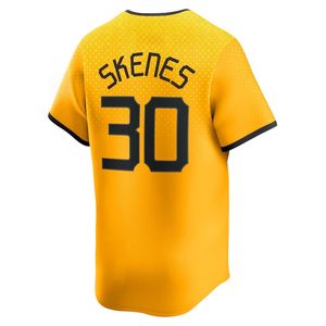 Camiseta de Béisbol al por Mayor de los Pittsburgh Pirates Paul Skenes # 21 <span class=keywords><strong>Roberto</strong></span> Clemente # 10 Bryan Reynolds Ropa de Softbol - Product Image 4