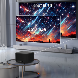 ผู้ผลิตโปรเจคเตอร์ LED สำหรับงานวิจัยและพัฒนา ขายส่ง ความสว่าง 300 Ansi 1080P สำหรับใช้ในบ้าน รองรับ 4K ฉายภาพจากมือถือ LCD YG491 มินิโปรเจคเตอร์พกพา ขายส่ง - Product Image 2