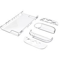 Étui détachable transparent amovible pour Nintendo Switch 2 2025 Coque de protection PC Design mince Couverture de contrôleur transparente