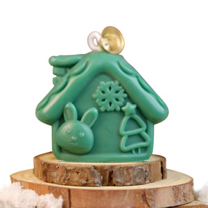 Christmas House Shaped Scented <b>Candle</b> Creative Festive Aroma <b>Candle</b> Atmosphere Decoration Xmas Home Ornament <b>Gift</b> - Product Image 5