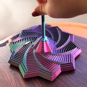 Juguete Antiestrés de Silicona Impreso en 3D con Forma de Torre Espiral, Decoración de Escritorio, Regalo - Product Image 5