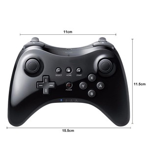 Controller di Gioco Wireless a Forma di Corno Classico con Vibrazione per <span class=keywords><strong>Wii</strong></span> U Modello 010001022GH-Nero - Product Image 3
