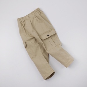 Nouveaux produits pour enfants, design coréen, pantalon cargo 3/4, achat direct auprès du fabricant chinois - Product Image 4