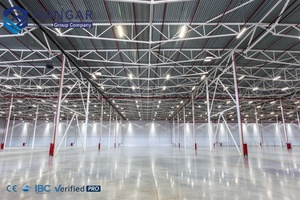 Bâtiment à ossature métallique, installations de stockage sécurisées pour avions, structure résistante aux charges de neige, modélisation BIM avec <span class=keywords><strong>porte</strong></span> automatique - Product Image 6