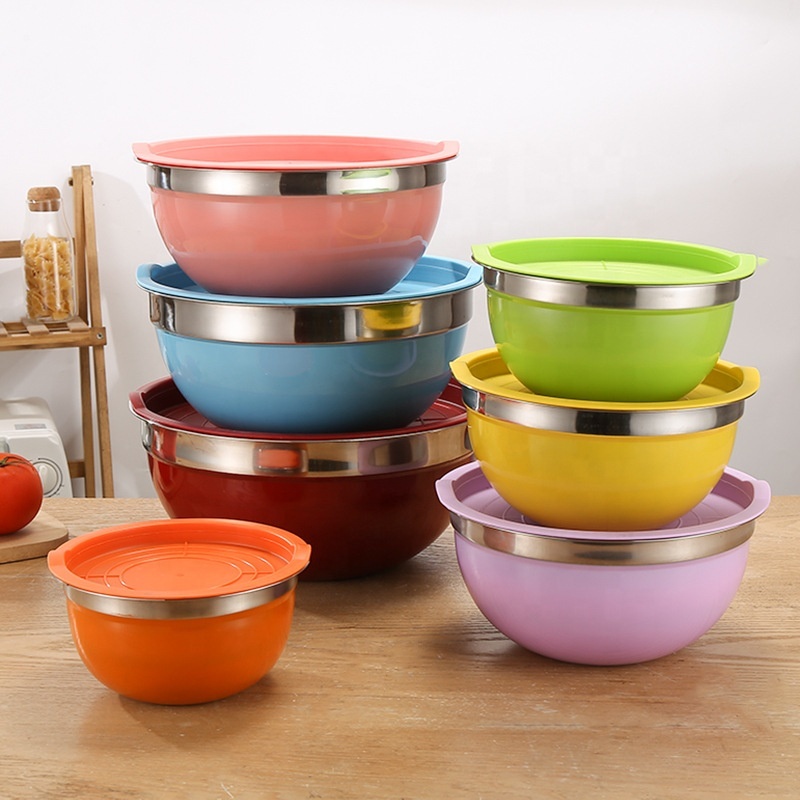 Wholesale Colorful Polished Stainless Steel Mixing