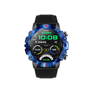 Reloj Inteligente para Exteriores KR10 con Pantalla IPS HD de 1.39 Pulgadas 360x360, Resistente al Agua IP67, Responde Llamadas, Correa de Silicona para Hombre - Product Image 4