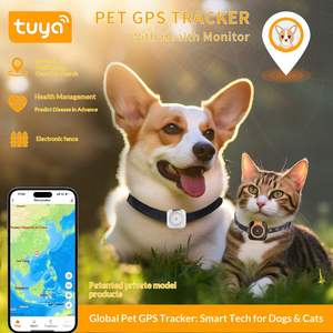 เครื่องติดตามสุขภาพสัตว์เลี้ยงแบบกันน้ำ 4G พร้อมระบบป้องกันการสูญหาย ตรวจวัดสัญญาณชีพ ระบบติดตามตำแหน่ง GPS สำหรับสุนัขทุกสภาพอากาศ - Product Image 2
