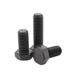 Chất lượng cao ren <span class=keywords><strong>Hex</strong></span> Oxit Đen bu lông kẽm barre vít Thùng <span class=keywords><strong>Hex</strong></span> bu lông - Product Image 2