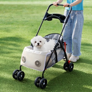 Anjuny Logo özel evcil hayvan arabası aksesuarları Pet köpek soğutma <span class=keywords><strong>mat</strong></span>ı hayranları ile yaz açık için - Product Image 2