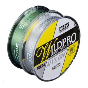 Nanjo cường độ cao trong suốt 100m dây câu biển cực chính/phụ dòng nổi cao su lụa Nylon cho sông/suối câu cá - Product Image 5