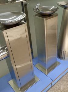 חיצונית שתייה ישירה חיצונית מפלדת אל חלד מים לעמוד שתיית מים סביבה עם מסנן עבור פארק מגרש משחקים - Product Image 3