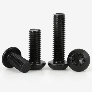 Cabezal <span class=keywords><strong>de</strong></span> botón Torx <span class=keywords><strong>de</strong></span> acero al carbono <span class=keywords><strong>de</strong></span> grado 10,9 Chapado en Zinc negro Tornillos <span class=keywords><strong>de</strong></span> máquina <span class=keywords><strong>de</strong></span> <span class=keywords><strong>cabeza</strong></span> plana <span class=keywords><strong>de</strong></span> seis lóbulos <span class=keywords><strong>Perno</strong></span> M3 X 8MM 16m M4 M5 M6 M8 M10 - Product Image 3