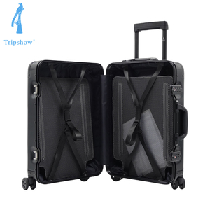 2025 tất cả nhôm hành lý chất lượng cao khung hợp kim nhôm 360 độ bánh xe hỗ trợ ODM và OEM mang theo hành lý - Product Image 6