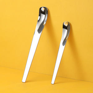 Cuillère à garnir les raviolis en métal, pour la préparation des wontons, compatible lave-vaisselle, pour les outils à salade - Product Image 1