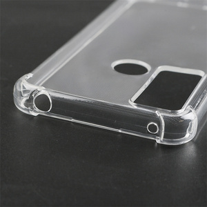 Fundas de silicona transparente Funda de teléfono a prueba de golpes para <span class=keywords><strong>TCL</strong></span> <span class=keywords><strong>20</strong></span> XE Funda protectora ultrafina de TPU transparente suave - Product Image 4