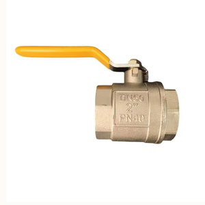 Vanne à bille en laiton à deux pièces à long manche fileté DN50 2 pouces PN40 femelle BSP NPT G - Product Image 1