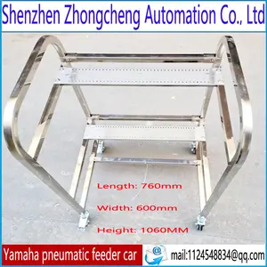 YV YG FV CL 8MM SMT ALIMENTADOR COCHE YSM10 YSM20 SS ZS SMT Máquina de almacenamiento de rotación Carro de mano móvil Carro de soporte Carro alimentador <span class=keywords><strong>Yamaha</strong></span> - Product Image 5